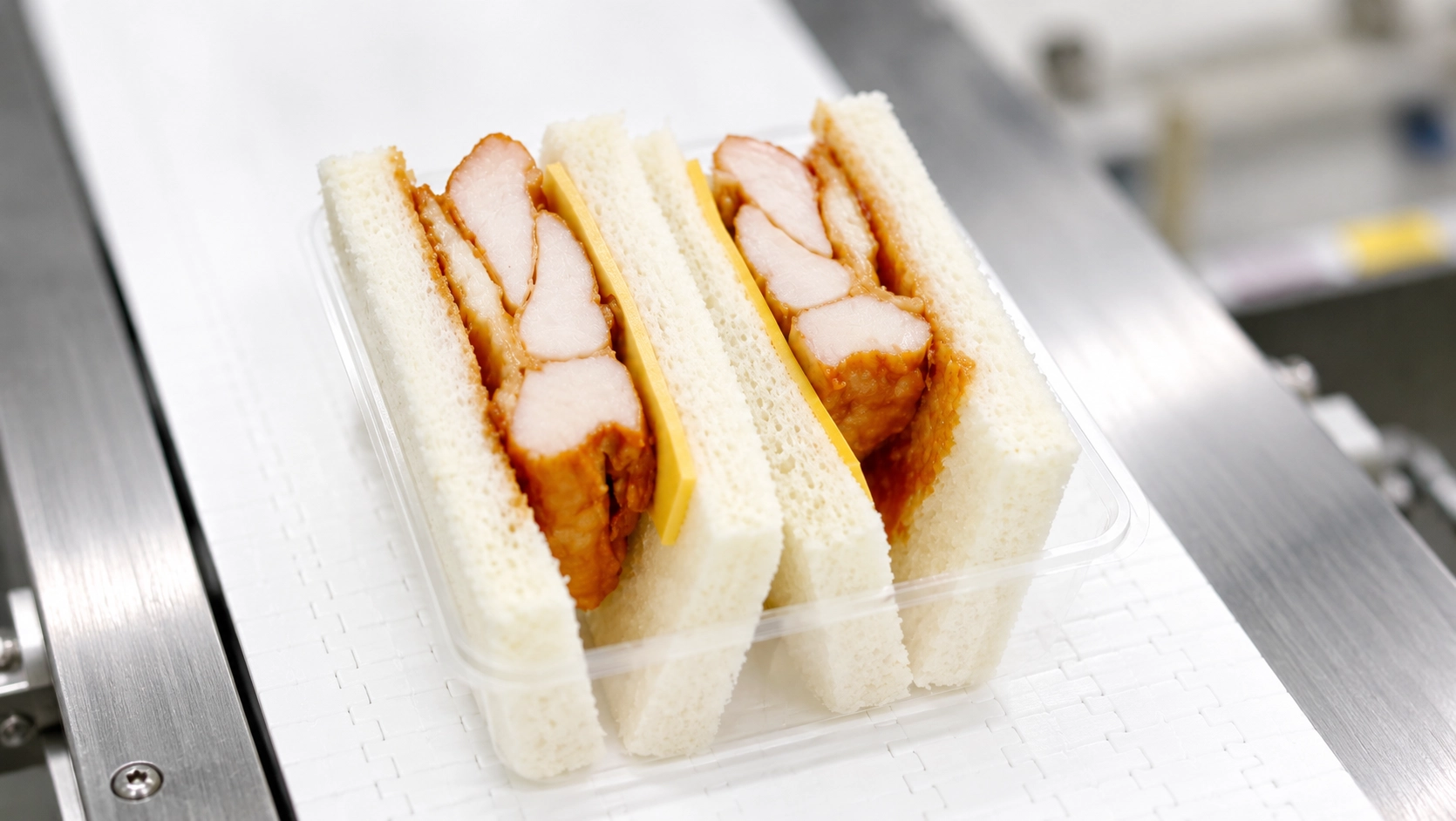 多層食品・調理食品の超音波切断