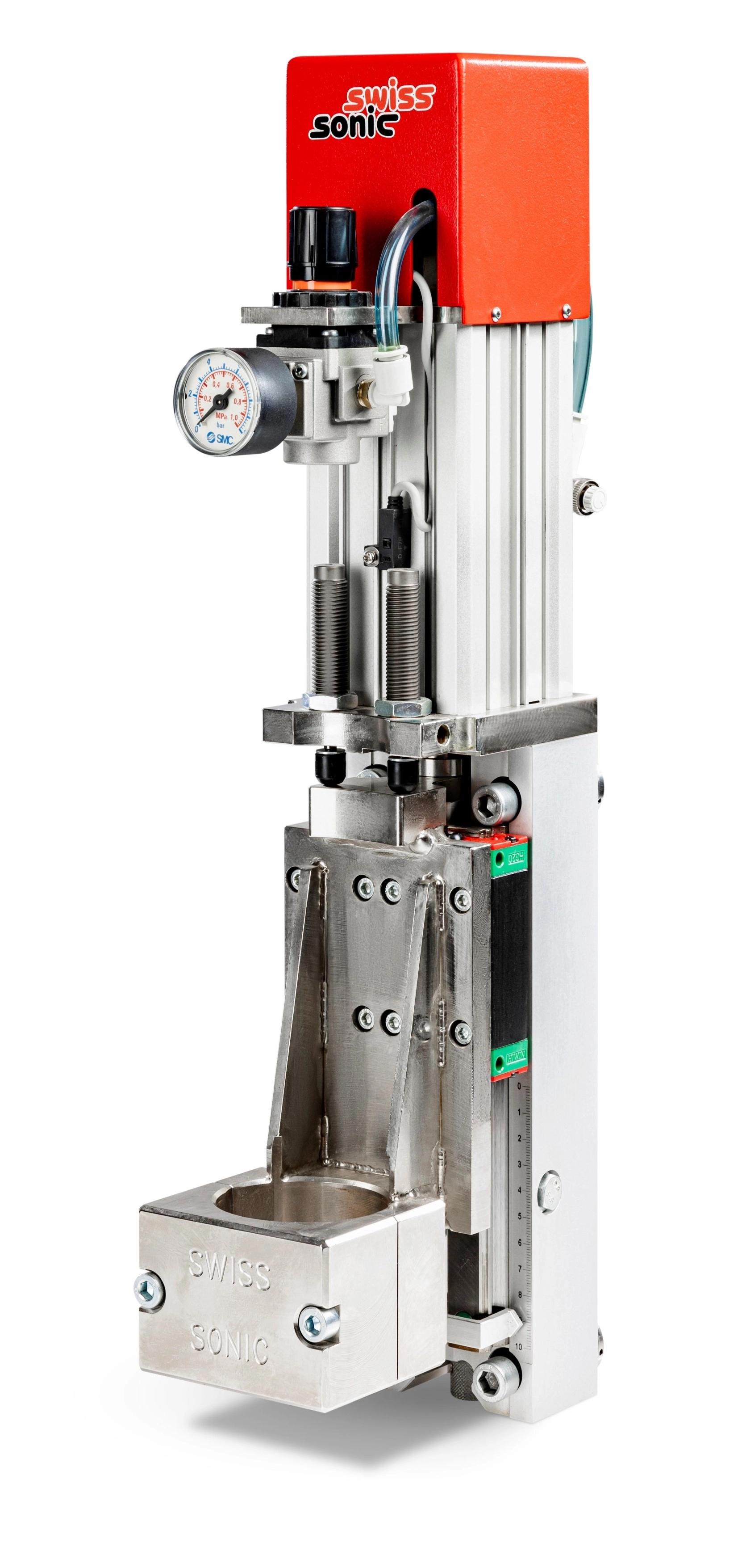 UWA compact ultrasonic actuator for restricted installation space