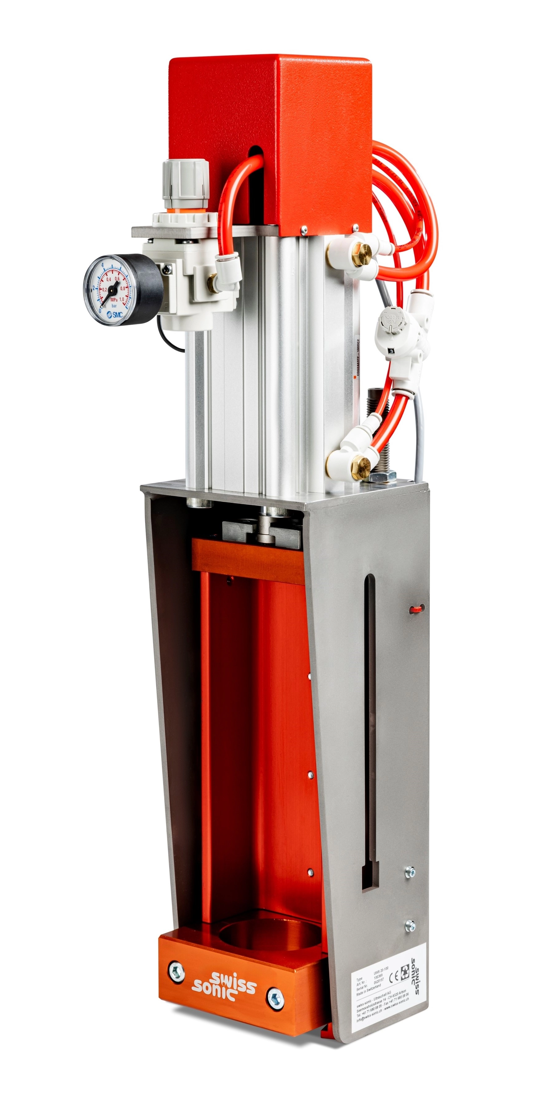 UWS ultrasonic actuator for high-cycle production and customized machinery