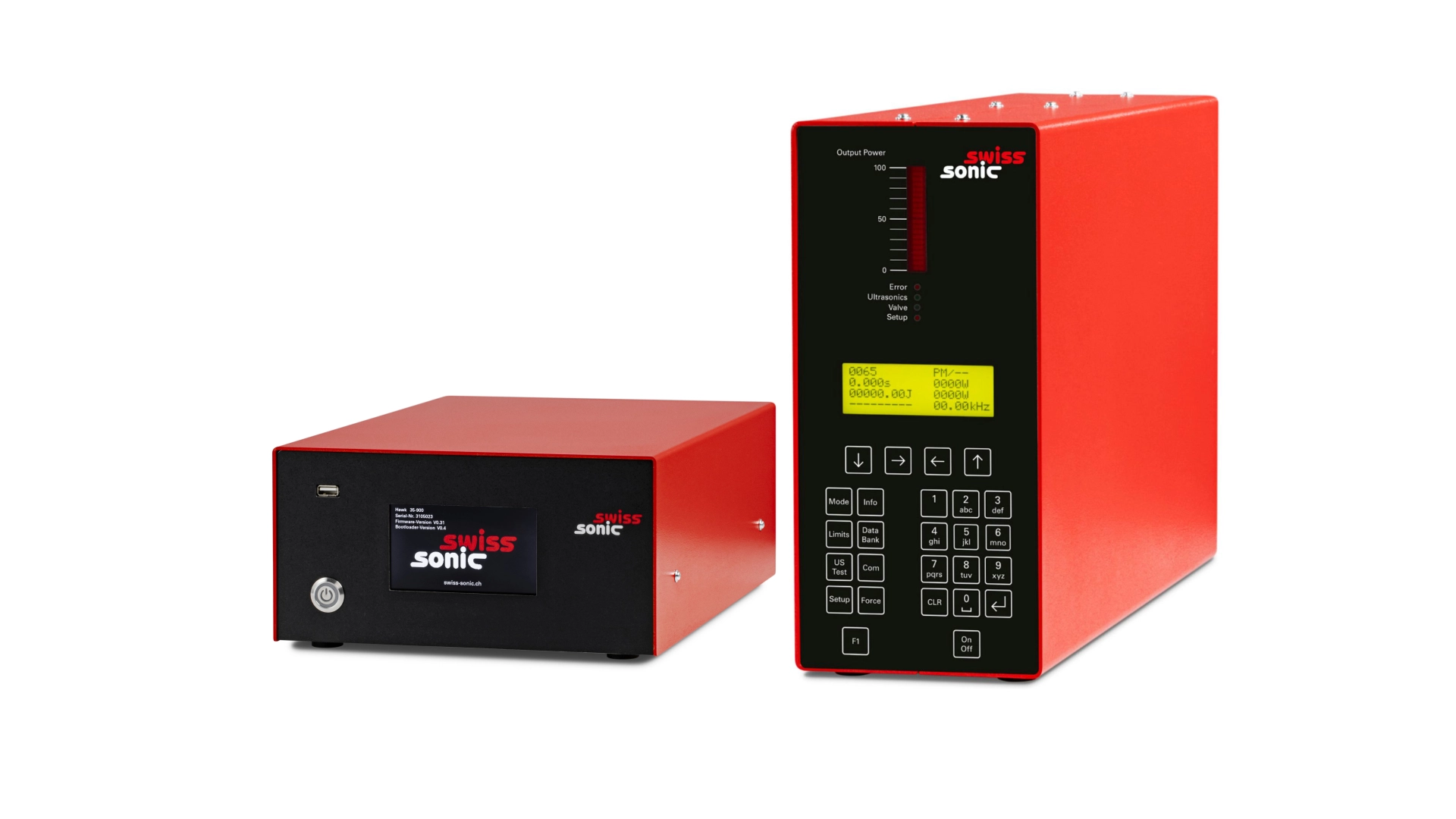 Industrial ultrasonic generator for power delivery frequency tracking and process control