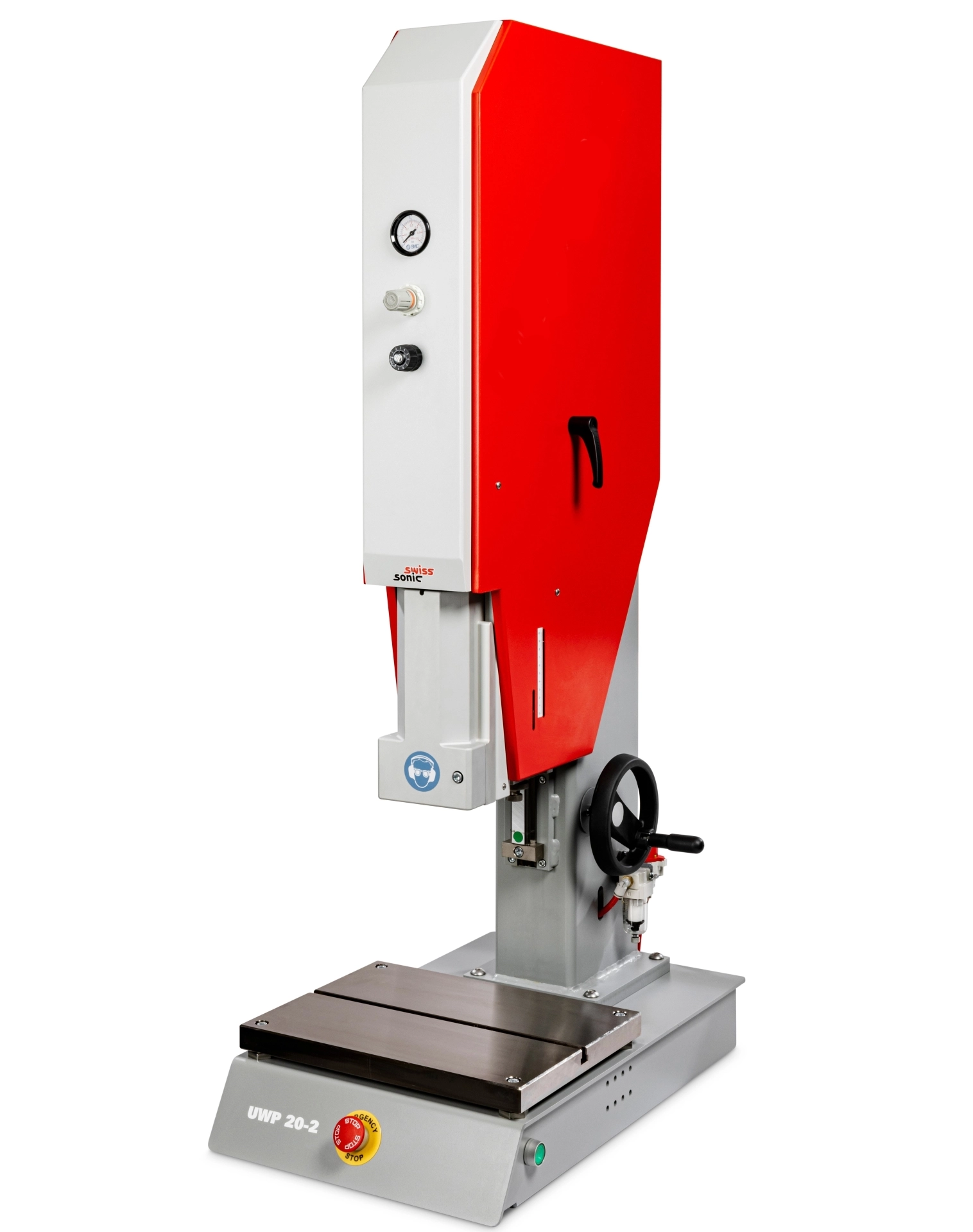 reference ultrasonic press platform for plastic joining and process development