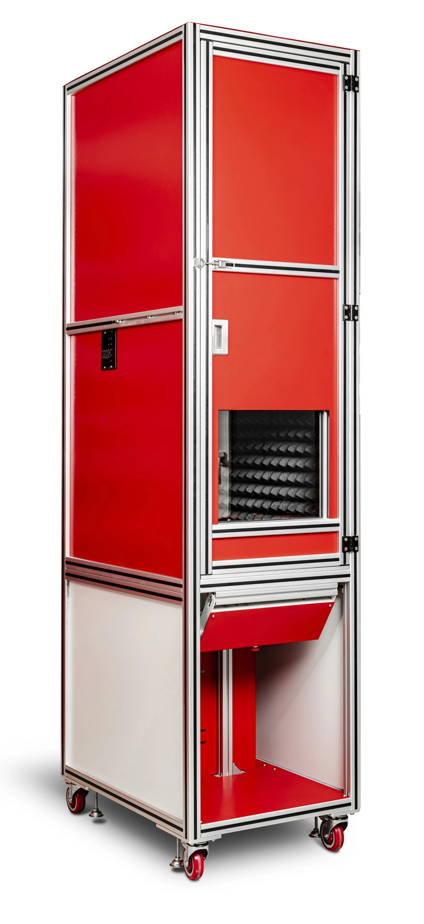 Soundproof cabin for ultrasonic workstation