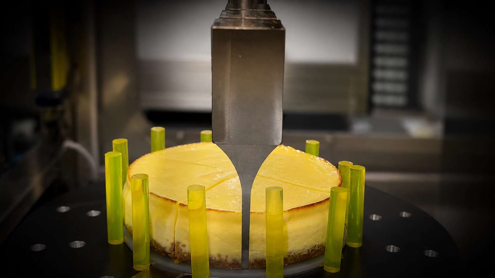 ultrasonic food cutting test and engineering validation