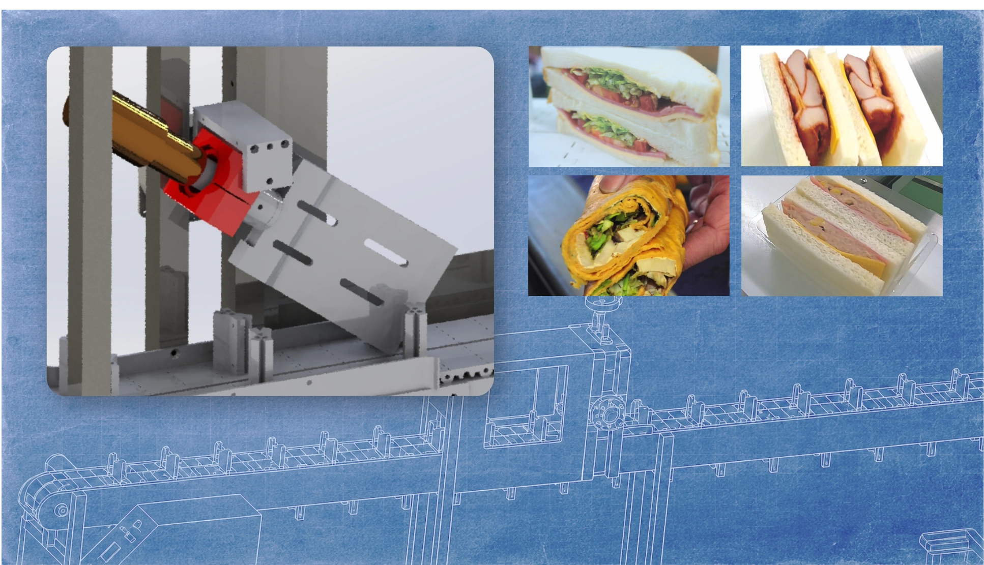 ultrasonic engineering design and food cutting applications